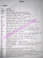 Sabdasindhu A Lexicon Of Odia Language By Dr. Natabar Sathapathy Part-1