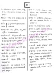 Sarala Odia Abhidhana By Satish Ray
