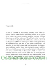 A Man of Humility- Life and Times of Sarat Chandra Maharana By Anadi Nayak