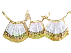 Jagannath Balabhadra Subhadra Puja Pagadi Dress 8 Inch