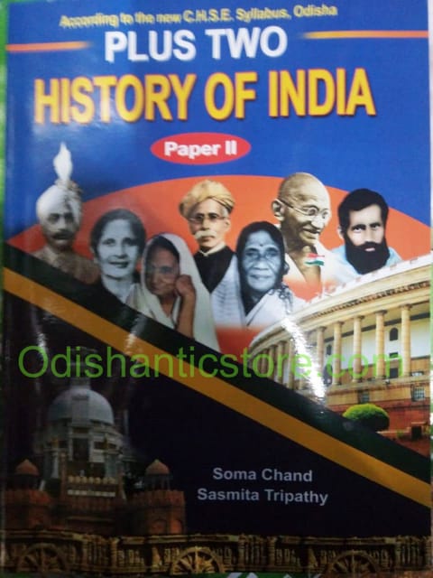 +2 History Of India By Soma Chand And Sasmita Tripathy