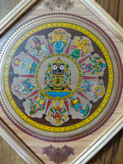 Patachitra Frame Painting Lord Jagannath Dasa Abatara